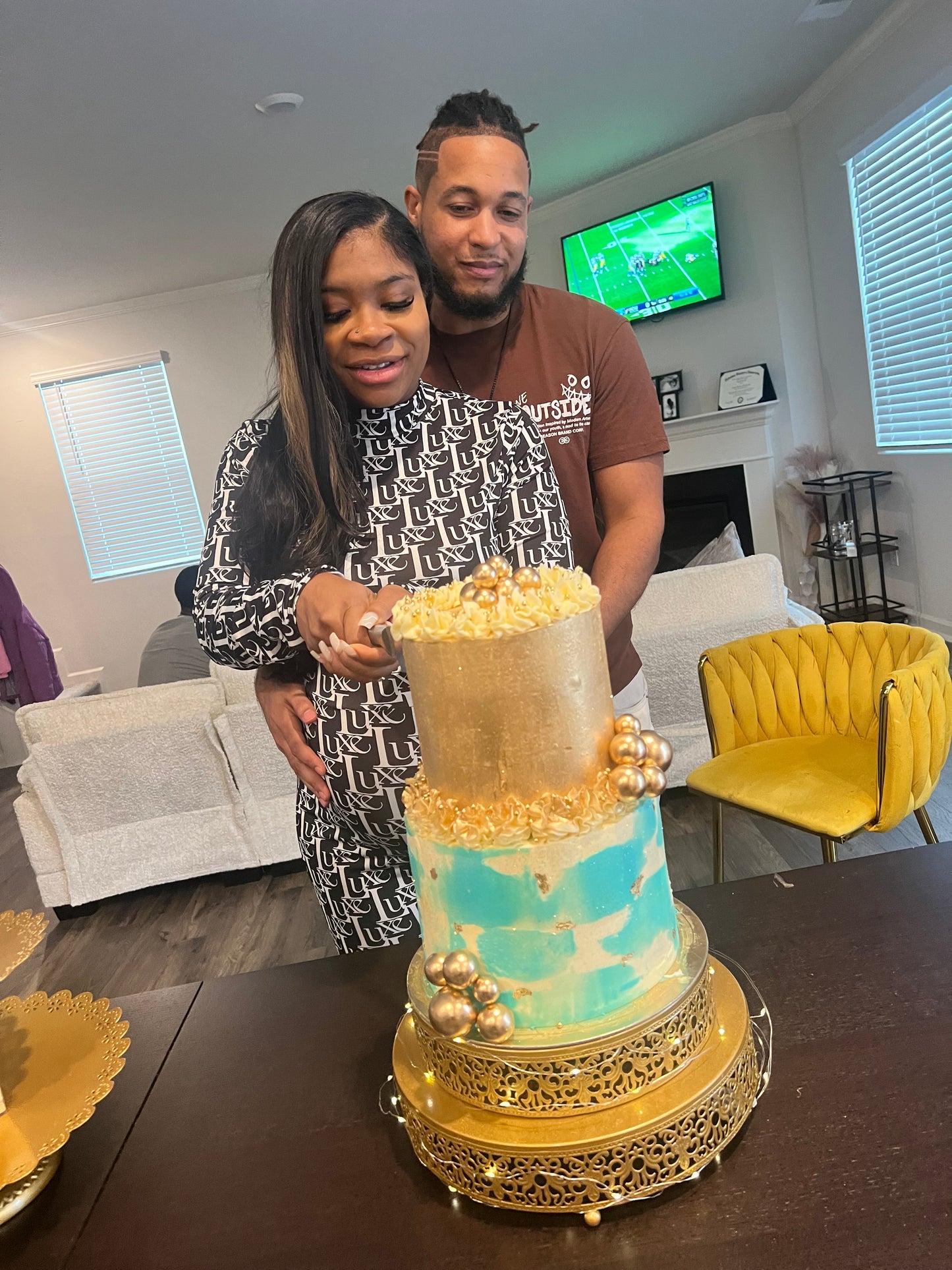 2-tier Custom Cake