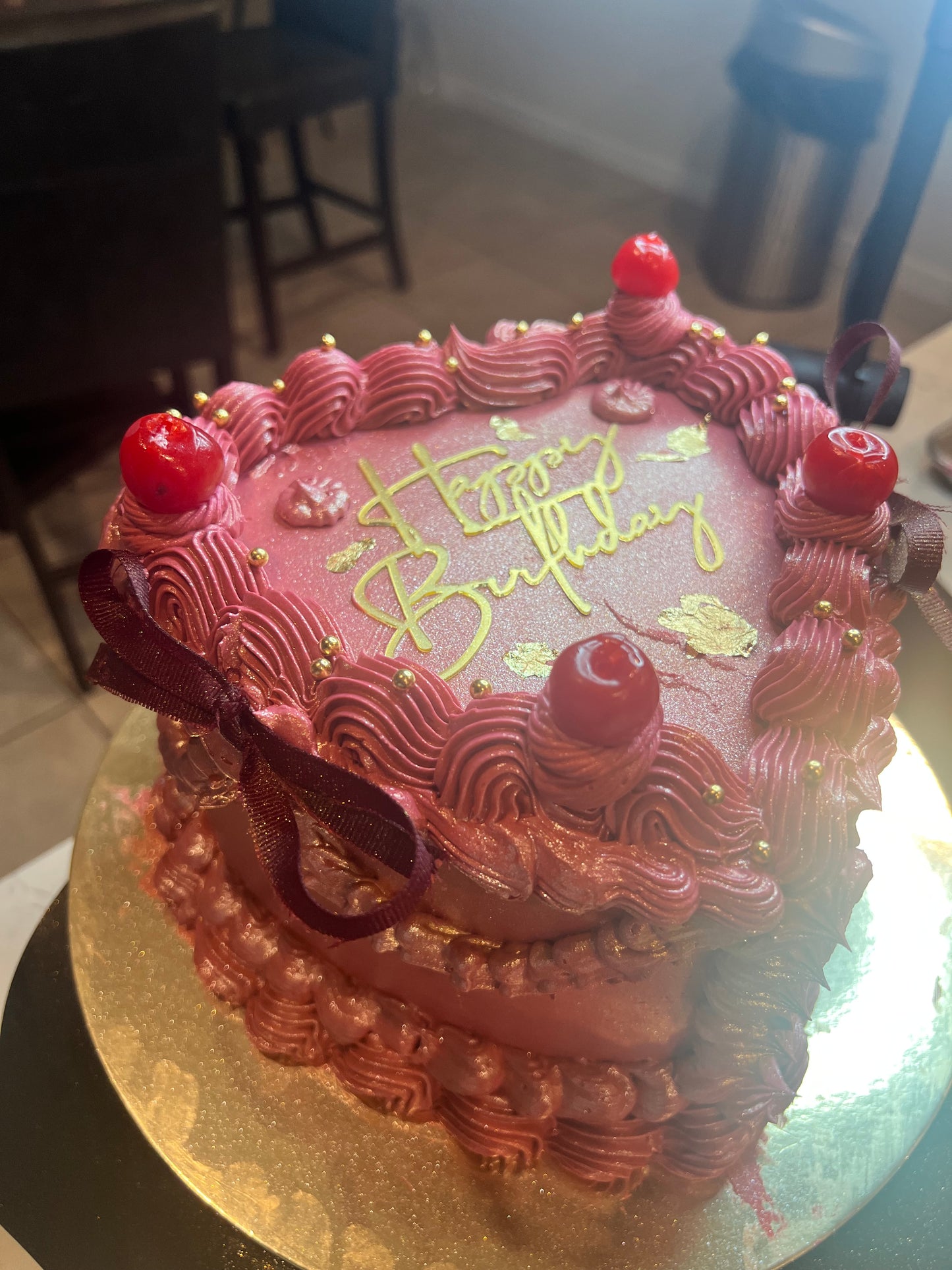 6in 2-layer Heart Shaped Cake