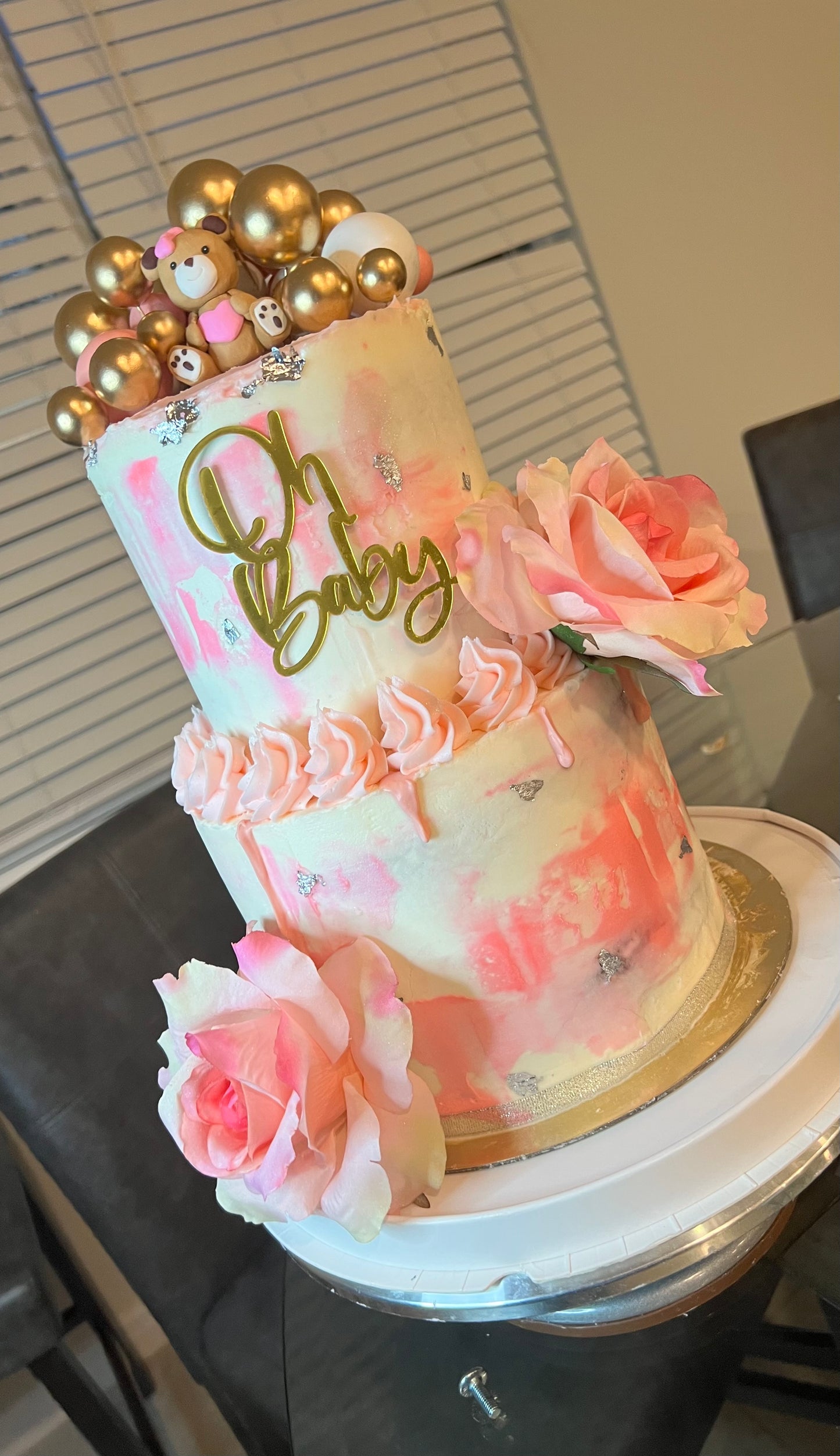 2-tier Custom Cake