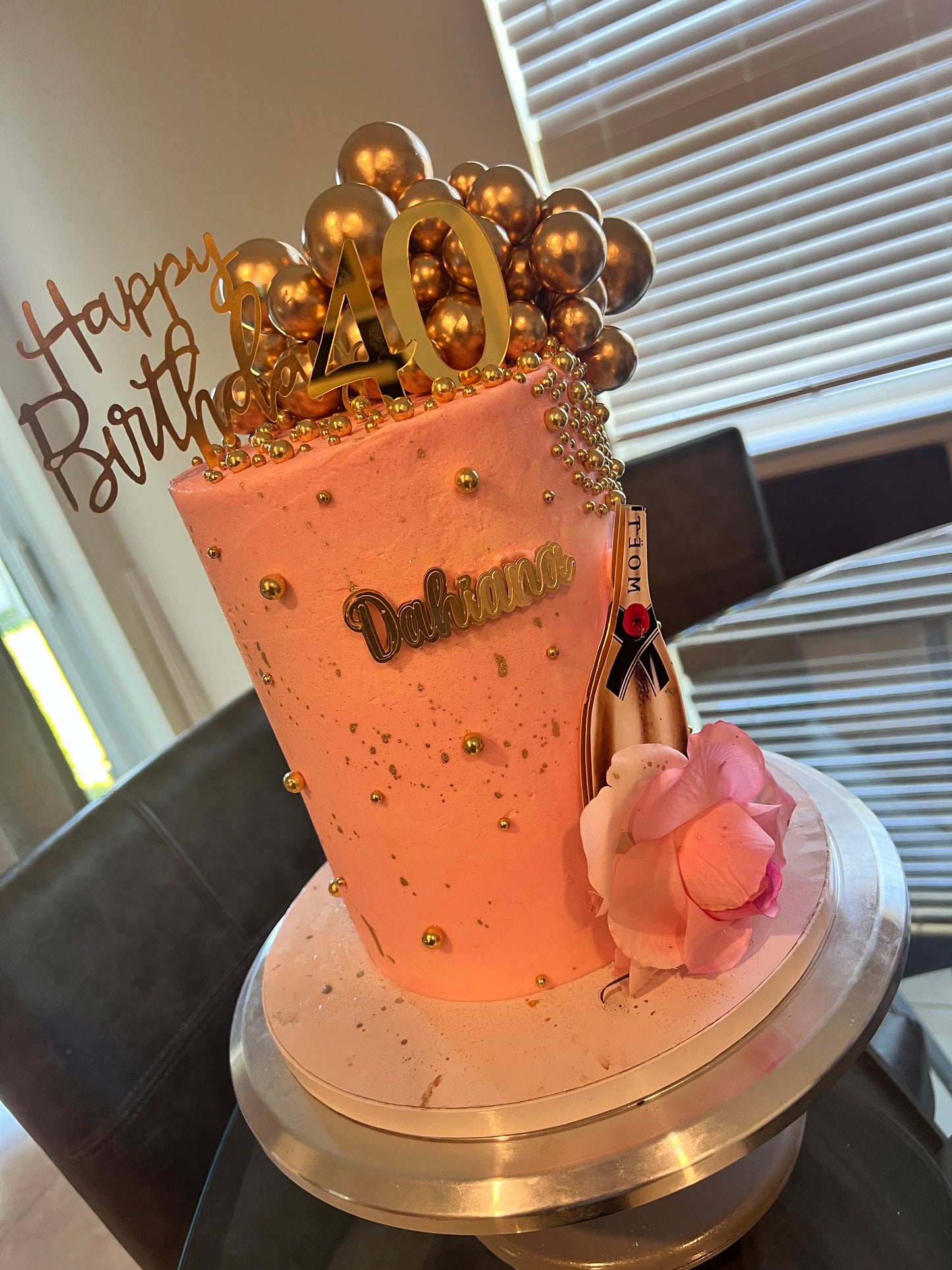 6-in Double Barrel Cake